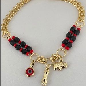 18k Gold Filled Lucky Charms Bracelet